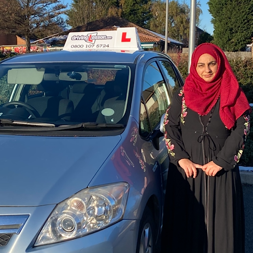 Driving Instructor: Nazia Bibi