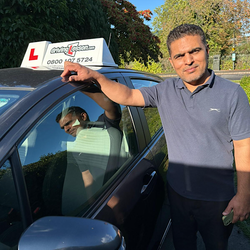 Driving Instructor: Raza Shah