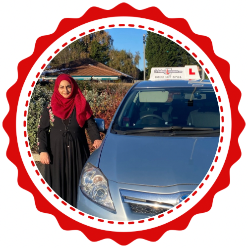 Driving Instructor: Nazia Bibi