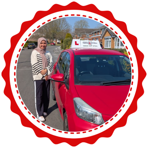 Driving Instructor: Sakina Noorie